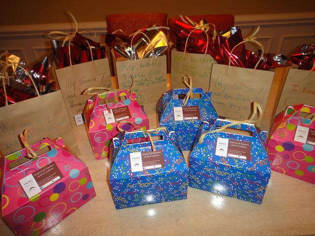 Gift Baskets Delivered to Presbyterian’s Hemby Children’s Hospital Charlotte, NC