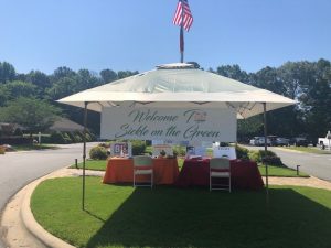 Sign - Welcome to Sickle on the Green